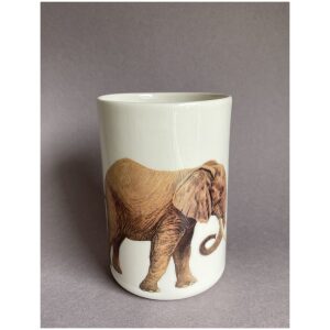 Beholder med elefant