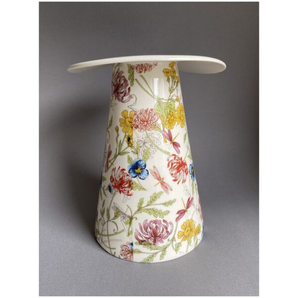 Vase med øyestikkere og blomster - Bilde 2