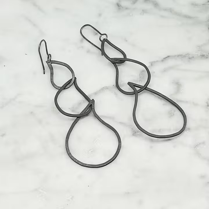 Tear drop ørepynt