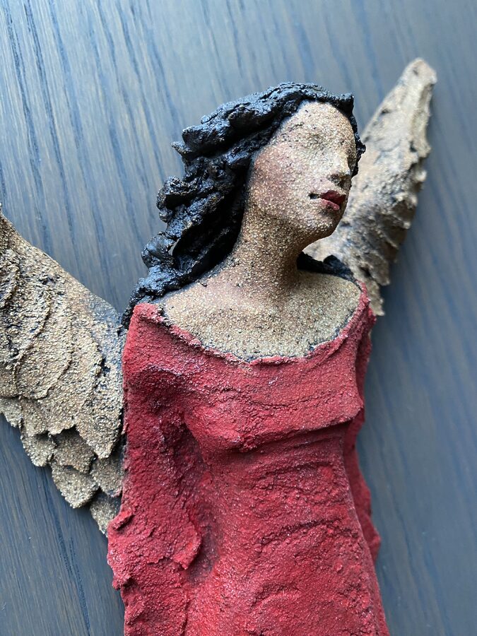 Veggdame med vinger - Bilde 3