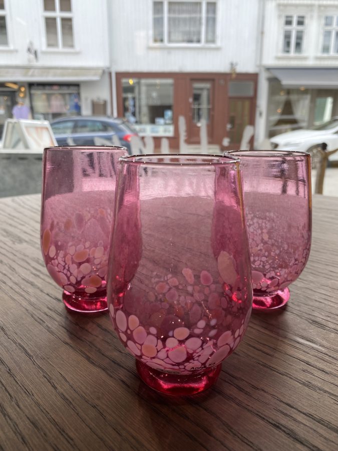 Drikkeglass med fargedryss - Bilde 2