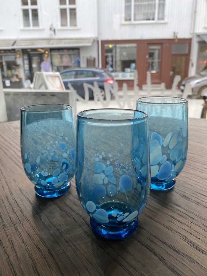 Drikkeglass med fargedryss - Bilde 2