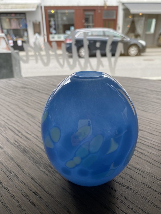 Vase med fargedryss 8