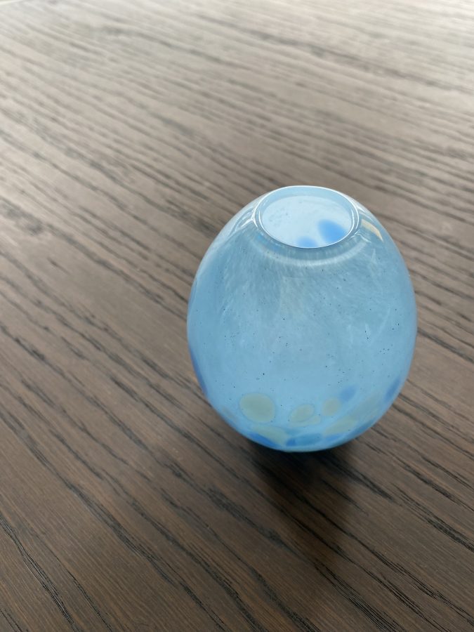 Liten vase med fargedryss 2 - Bilde 4