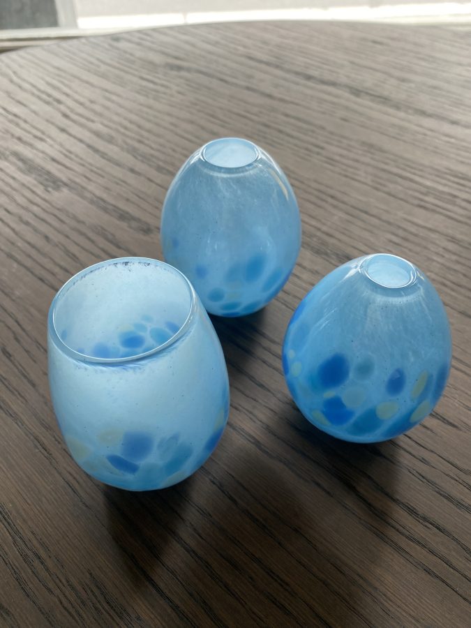 Liten vase med fargedryss 3 - Bilde 2