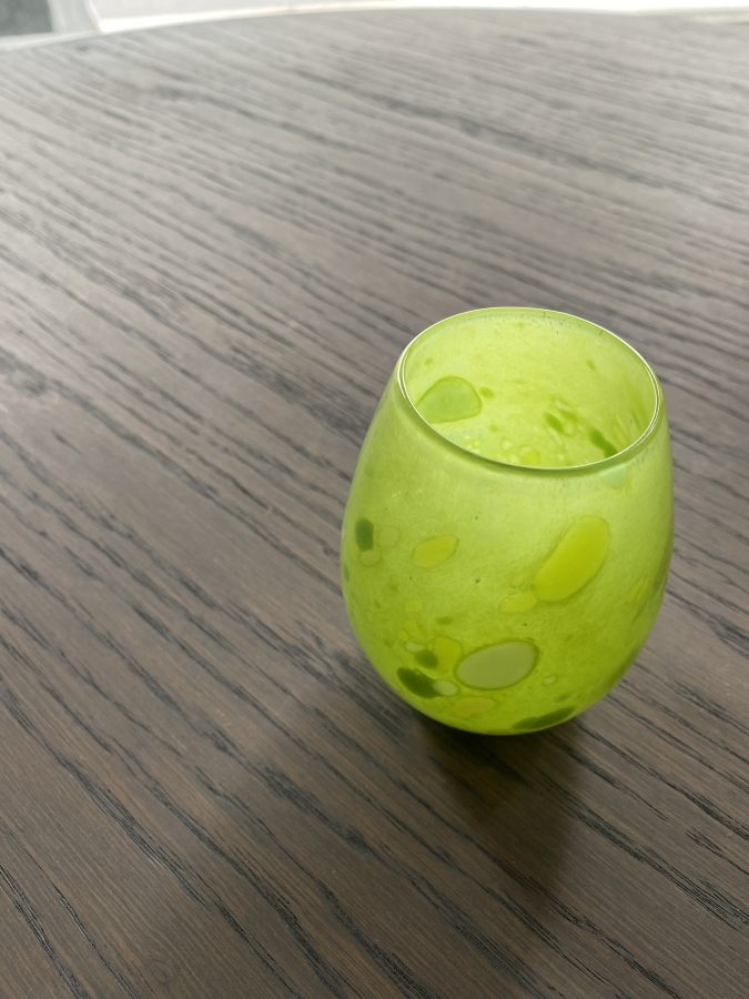 Liten vase med fargedryss 4 - Bilde 2