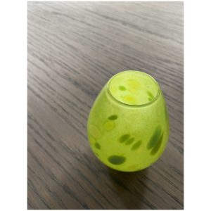 Liten vase med fargedryss 5