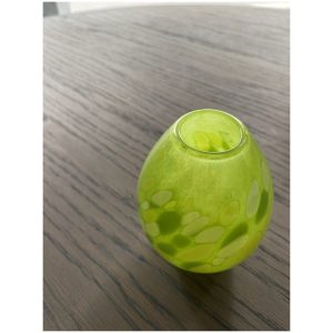 Liten vase med fargedryss 6