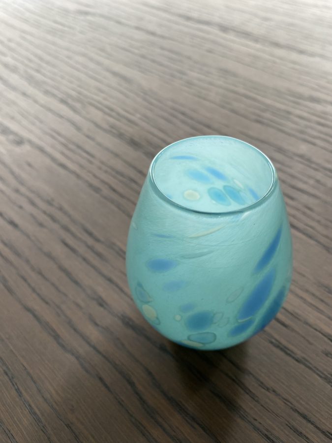 Liten vase med fargedryss 8 - Bilde 4