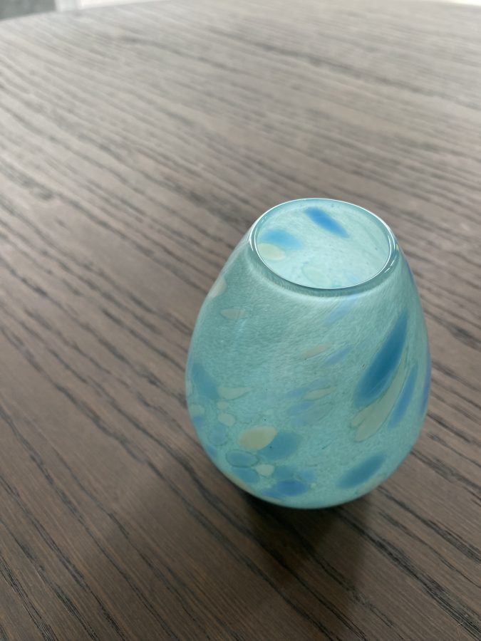 Liten vase med fargedryss 9 - Bilde 4