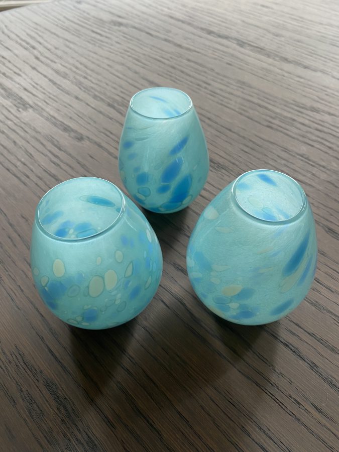Liten vase med fargedryss 9 - Bilde 2