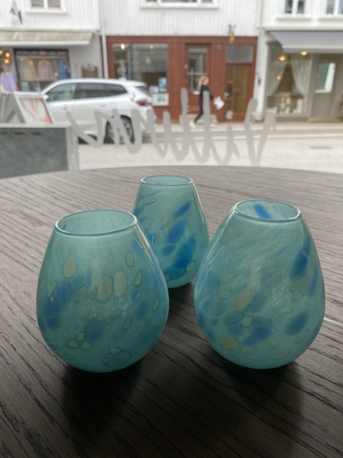 Liten vase med fargedryss 9 - Bilde 3