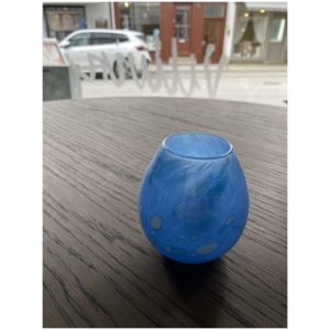Liten vase med fargedryss 10