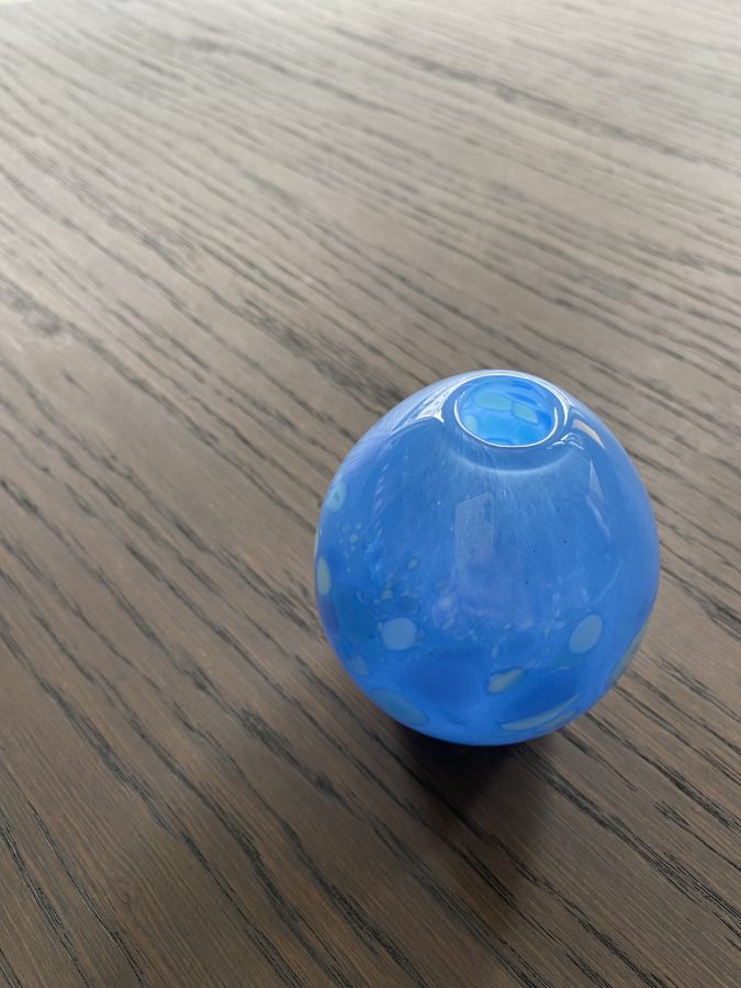 Liten vase med fargedryss 12 - Bilde 4