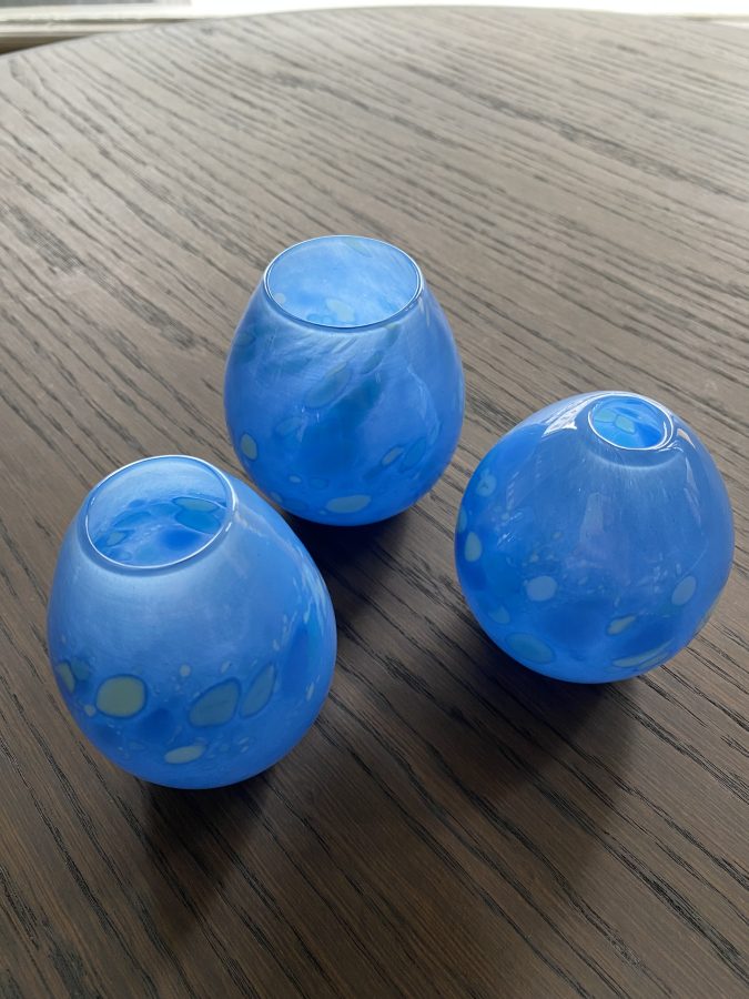 Liten vase med fargedryss 10 - Bilde 3