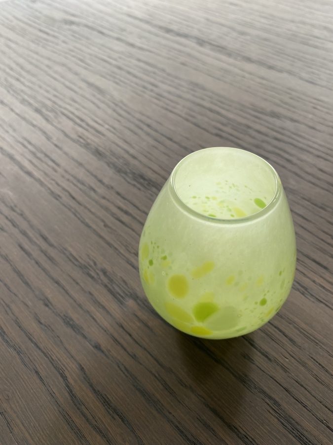 Liten vase med fargedryss 13 - Bilde 2
