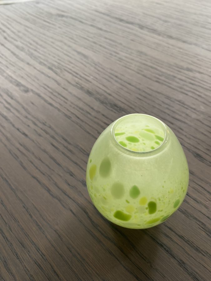 Liten vase med fargedryss 14 - Bilde 4