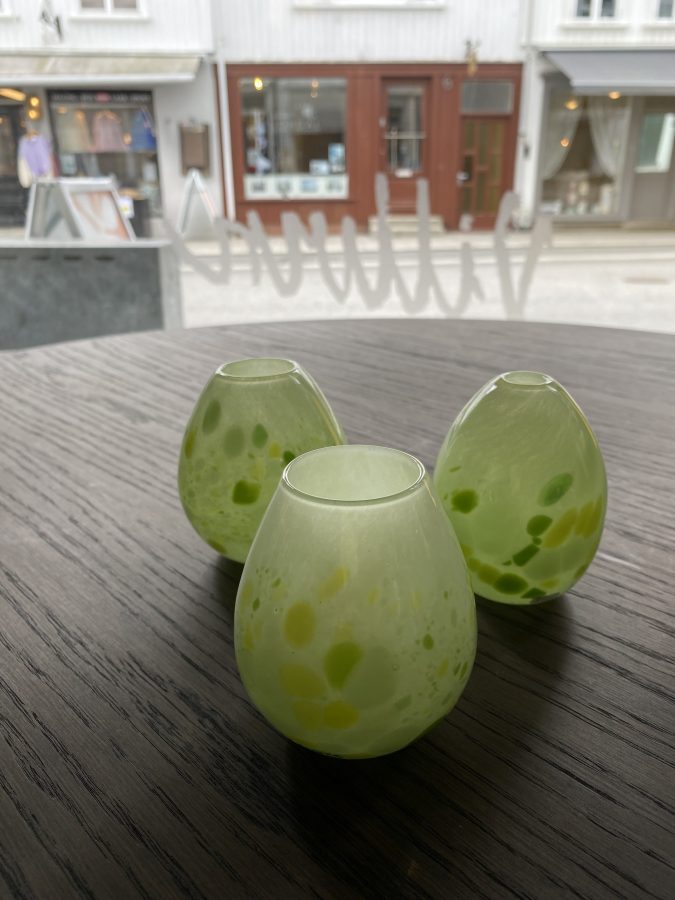 Liten vase med fargedryss 14 - Bilde 3