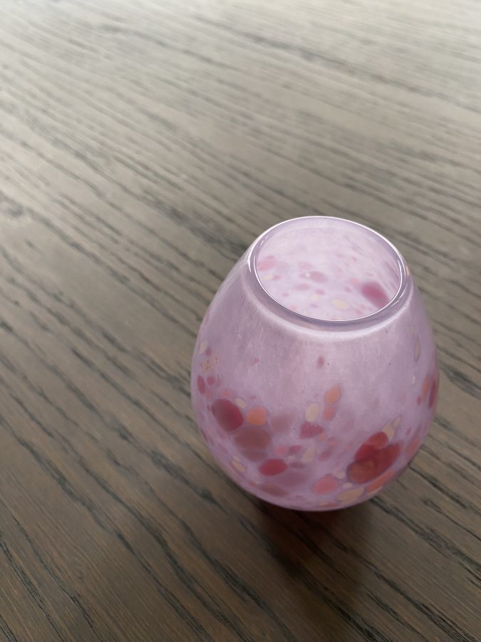 Liten vase med fargedryss 16 - Bilde 2