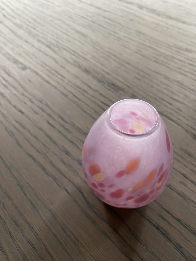 Liten vase med fargedryss 17 - Bilde 4
