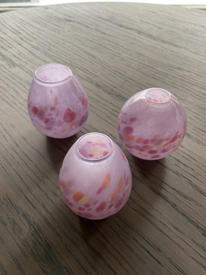 Liten vase med fargedryss 17 - Bilde 3