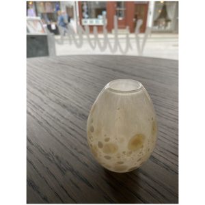 Liten vase med fargedryss 19