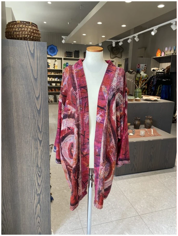 Kimono, rød