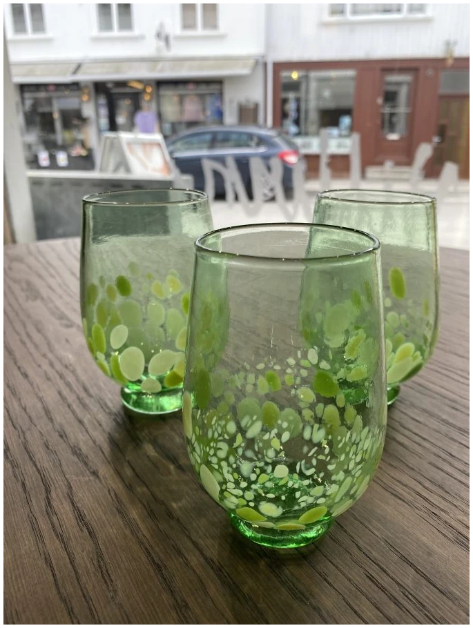 Drikkeglass med fargedryss - Bilde 2