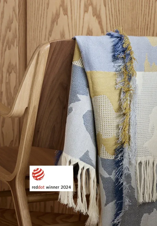 Heritage throw blue - Bilde 2
