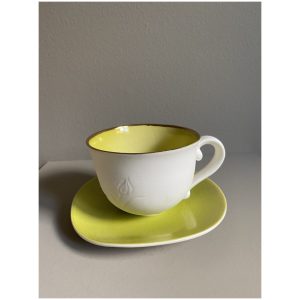 Kaffekopp med skål 1