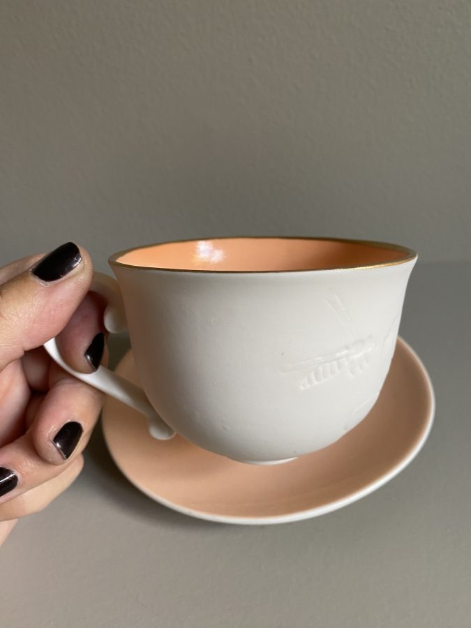 Kaffekopp med skål 4 - Bilde 2