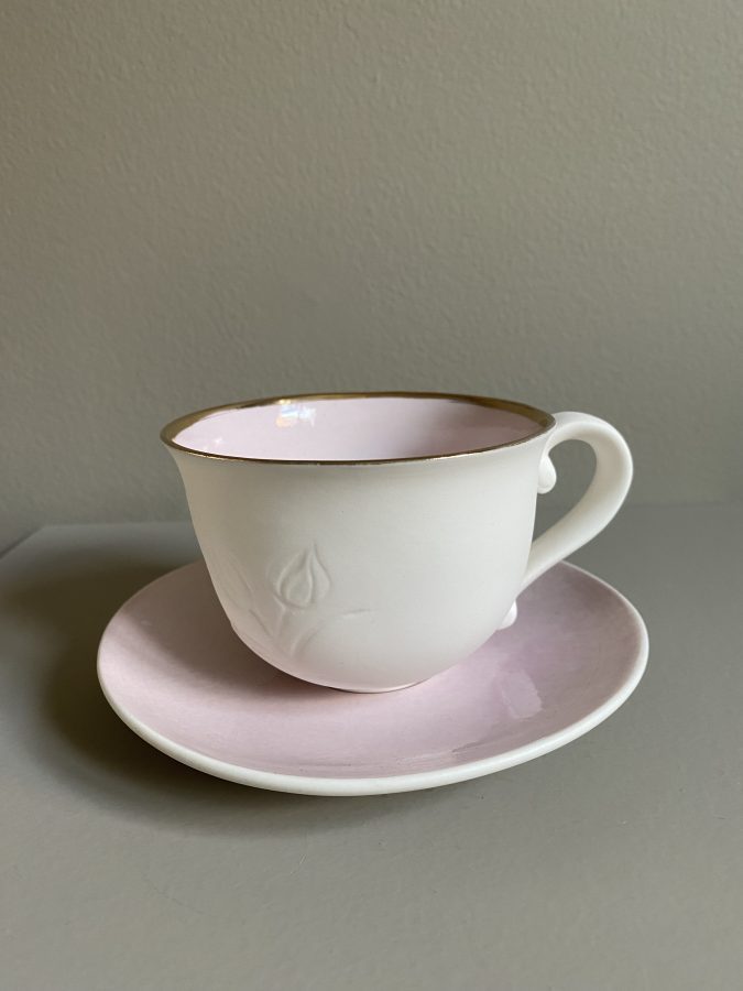 Kaffekopp med skål 5