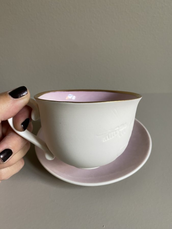 Kaffekopp med skål 5 - Bilde 2