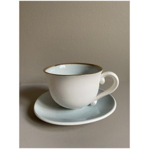 Kaffekopp med skål 6