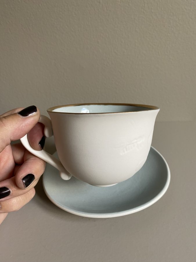 Kaffekopp med skål 6 - Bilde 2