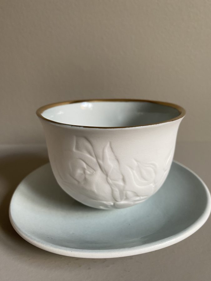 Kaffekopp med skål 6 - Bilde 3