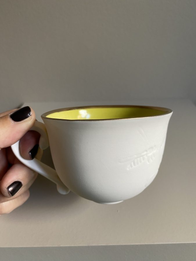 Kaffekopp med skål 1 - Bilde 3