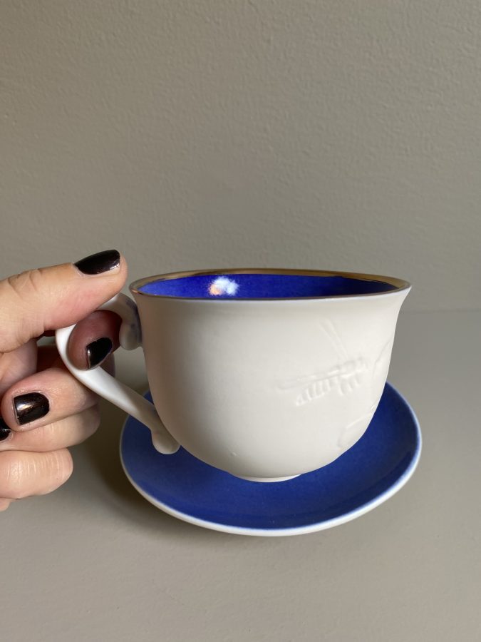 Kaffekopp med skål 9 - Bilde 2