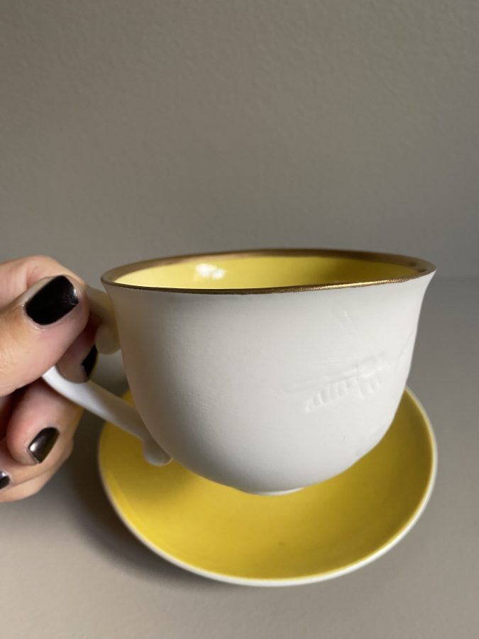Kaffekopp med skål 2 - Bilde 2