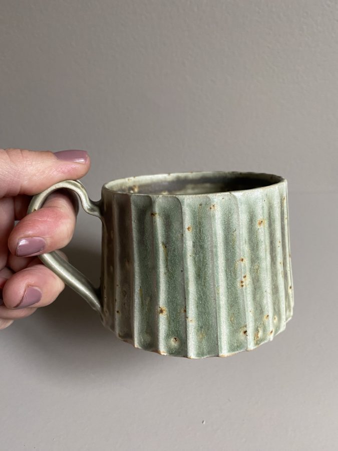 Rillet kaffekopp