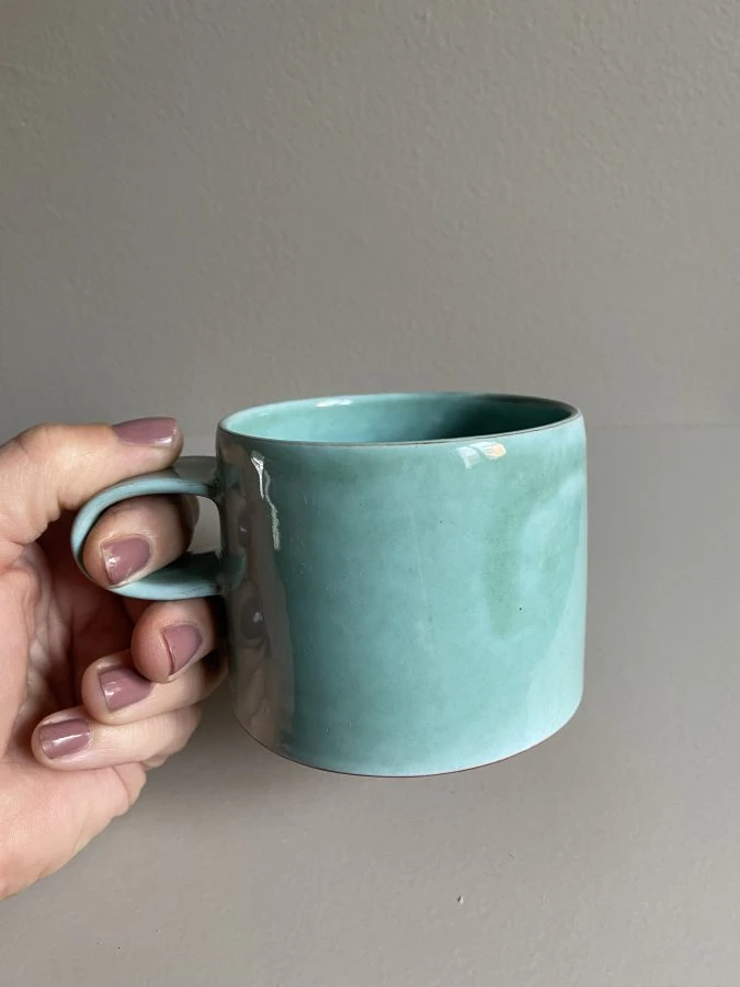 Kaffekopp, grågrønn - Bilde 3
