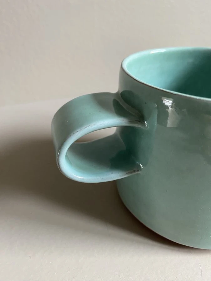 Kaffekopp, grågrønn - Bilde 5